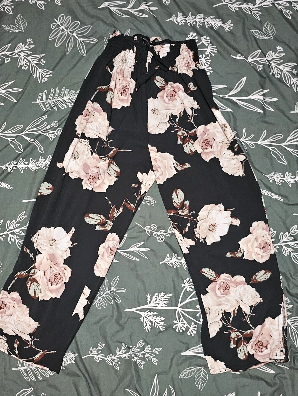 Floral Stretchy Pants